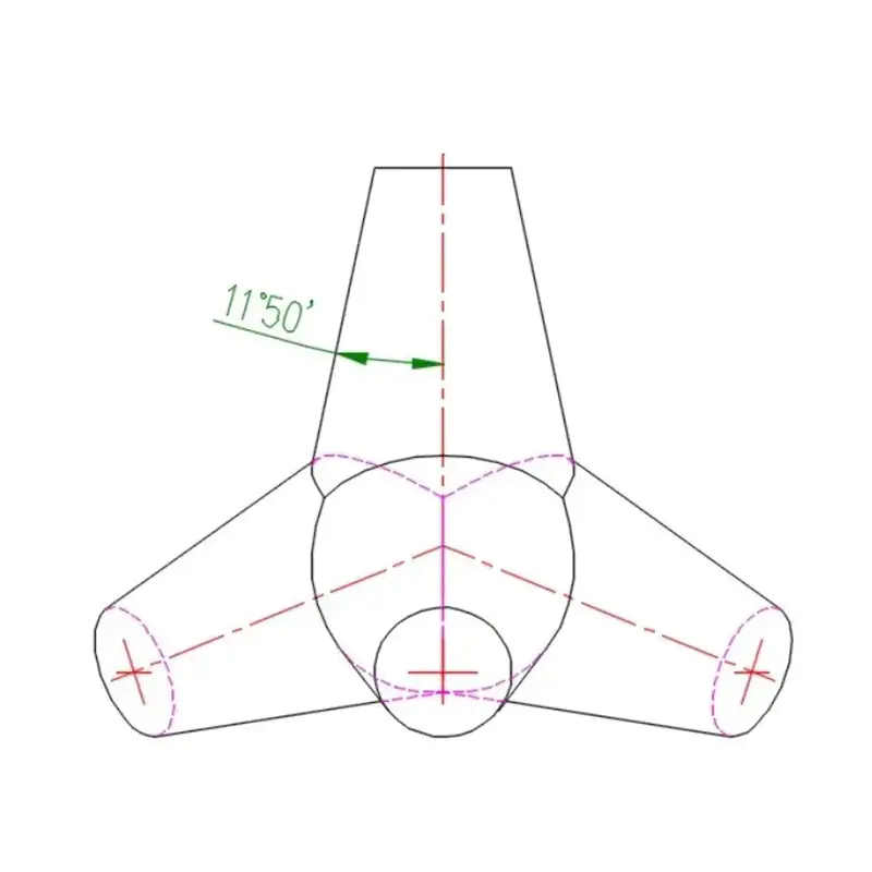 Cofraj/Matriță Tetrapod